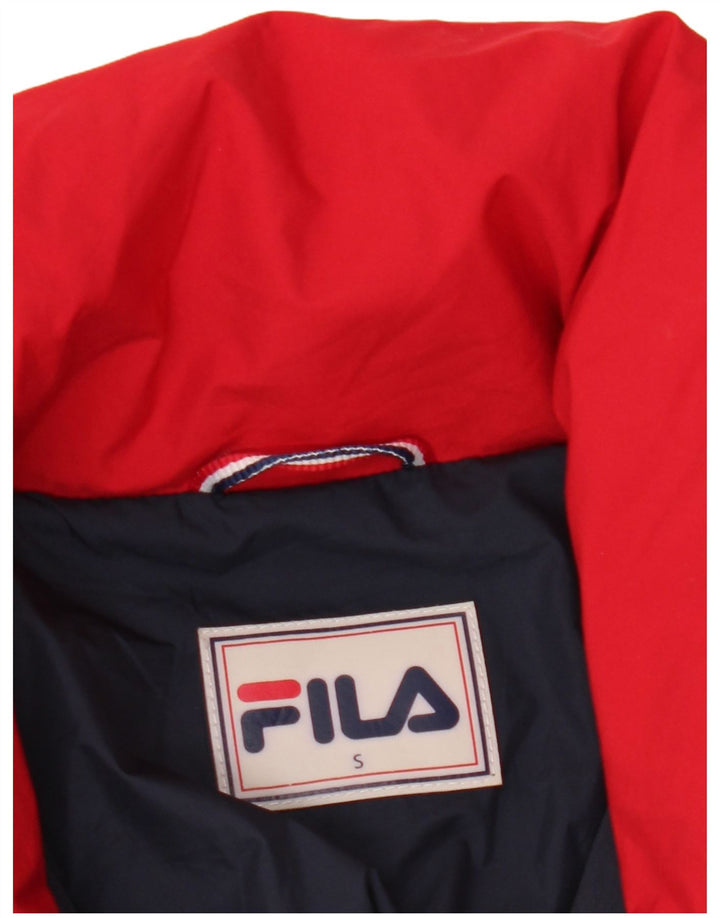 Fila Chaqueta acolchada extragrande para mujer UK 10 Small Multicolor Colorblock