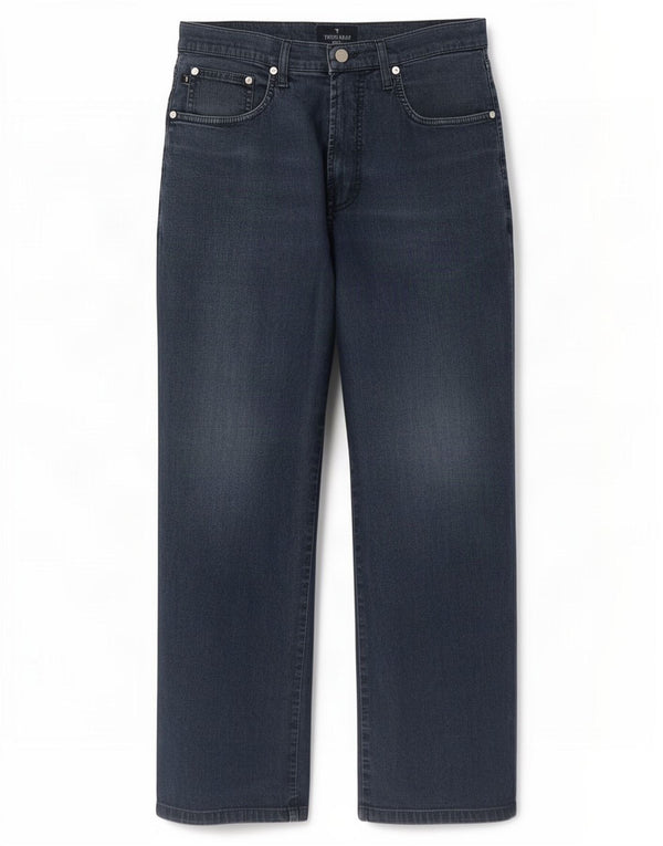 Vaqueros Trussardi Mujer Rectos W32 L27 Azul Marino
