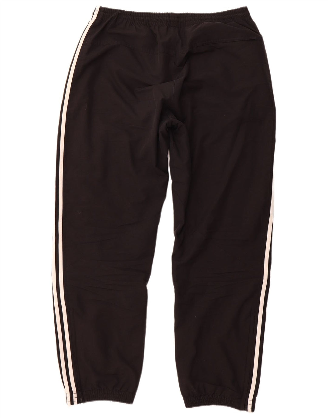 Adidas Hombre Pantalones De Chándal Joggers Grande Negro Poliéster