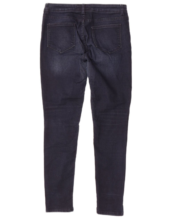 Vaqueros pitillo para mujer Fat Face UK 10 Small W30 L29 Algodón azul marino