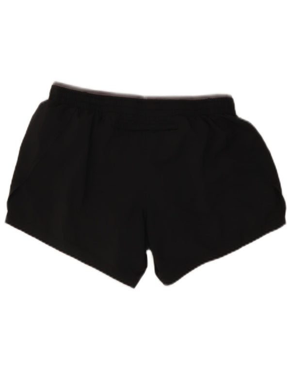 Nike - Pantalones cortos deportivos Dri Fit para mujer, talla 10, poliéster gris pequeño
