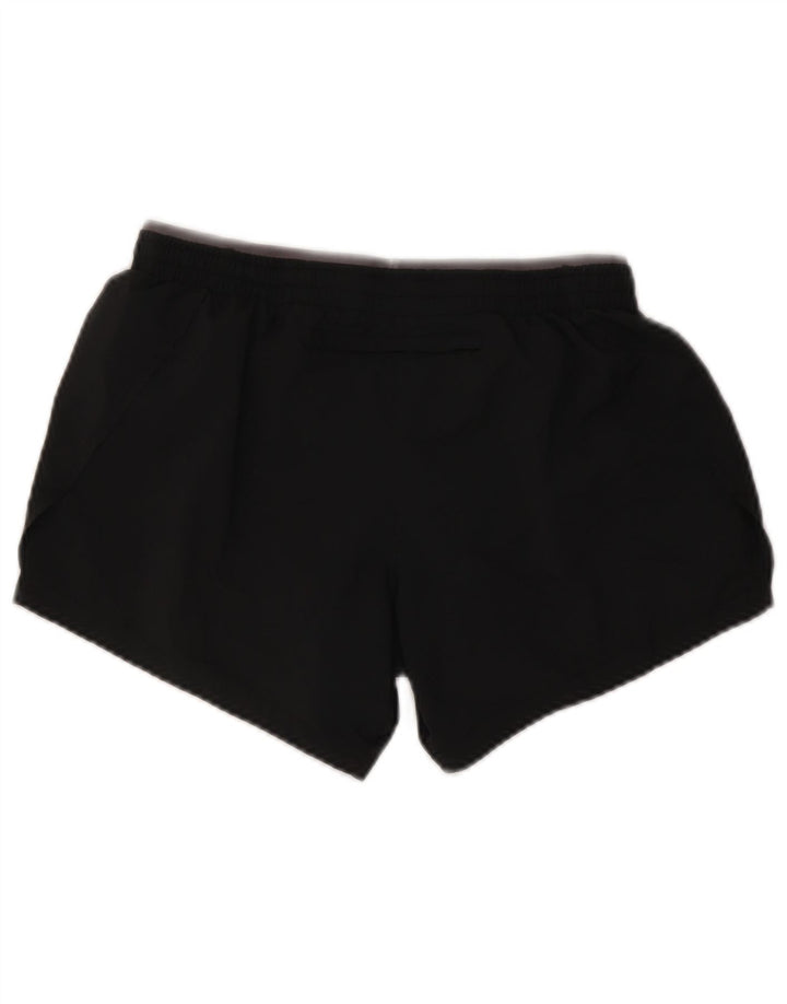 Nike - Pantalones cortos deportivos Dri Fit para mujer, talla 10, poliéster gris pequeño