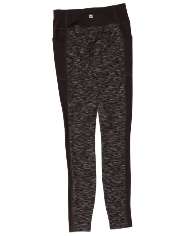 Leggings para mujer Mountain Warehouse UK 8 Small Poliéster moteado negro