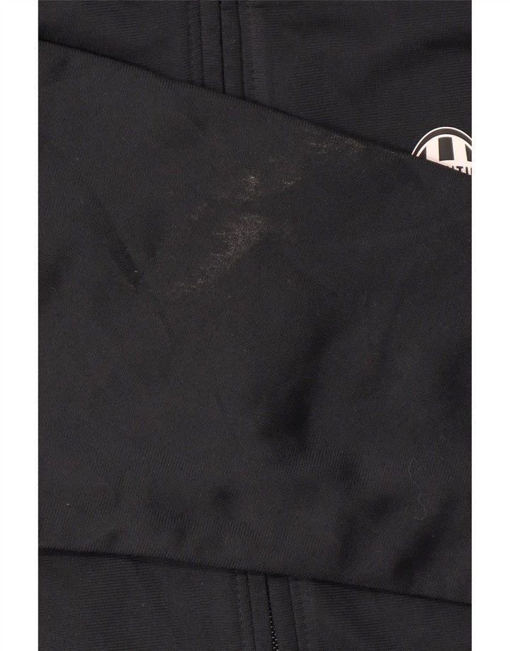NIKE Boys Juventus Tracksuit Top Jacket 12-13 Years Large  Black Polyester Vintage Nike and Second-Hand Nike from Messina Hembry 
