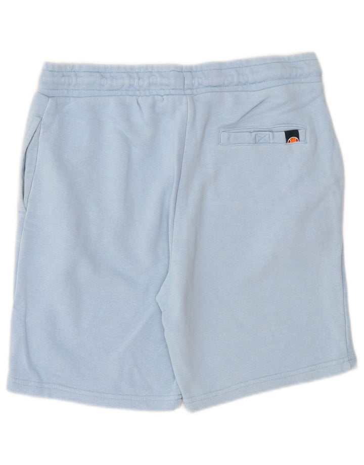 Ellesse Hombre Shorts Deportivos Algodón Azul Medio