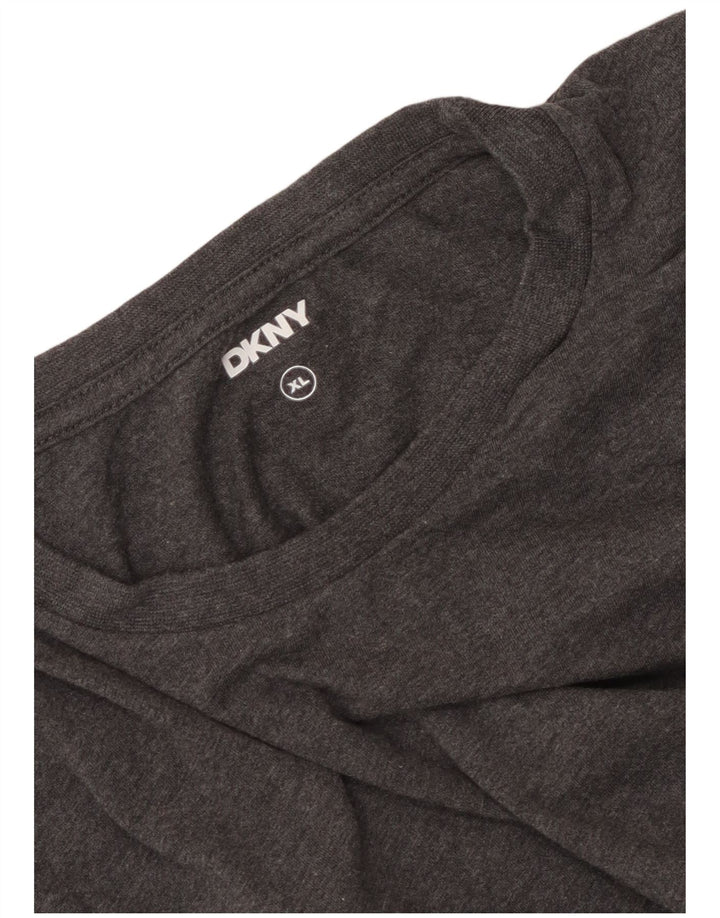 Dkny Camiseta Hombre Top XL Gris
