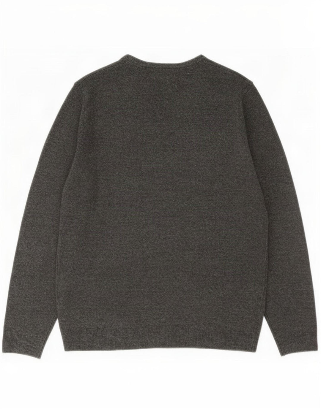 Marks & Spencer Jersey con Cuello en V para Hombre Jersey de Cachemira Gris Grande