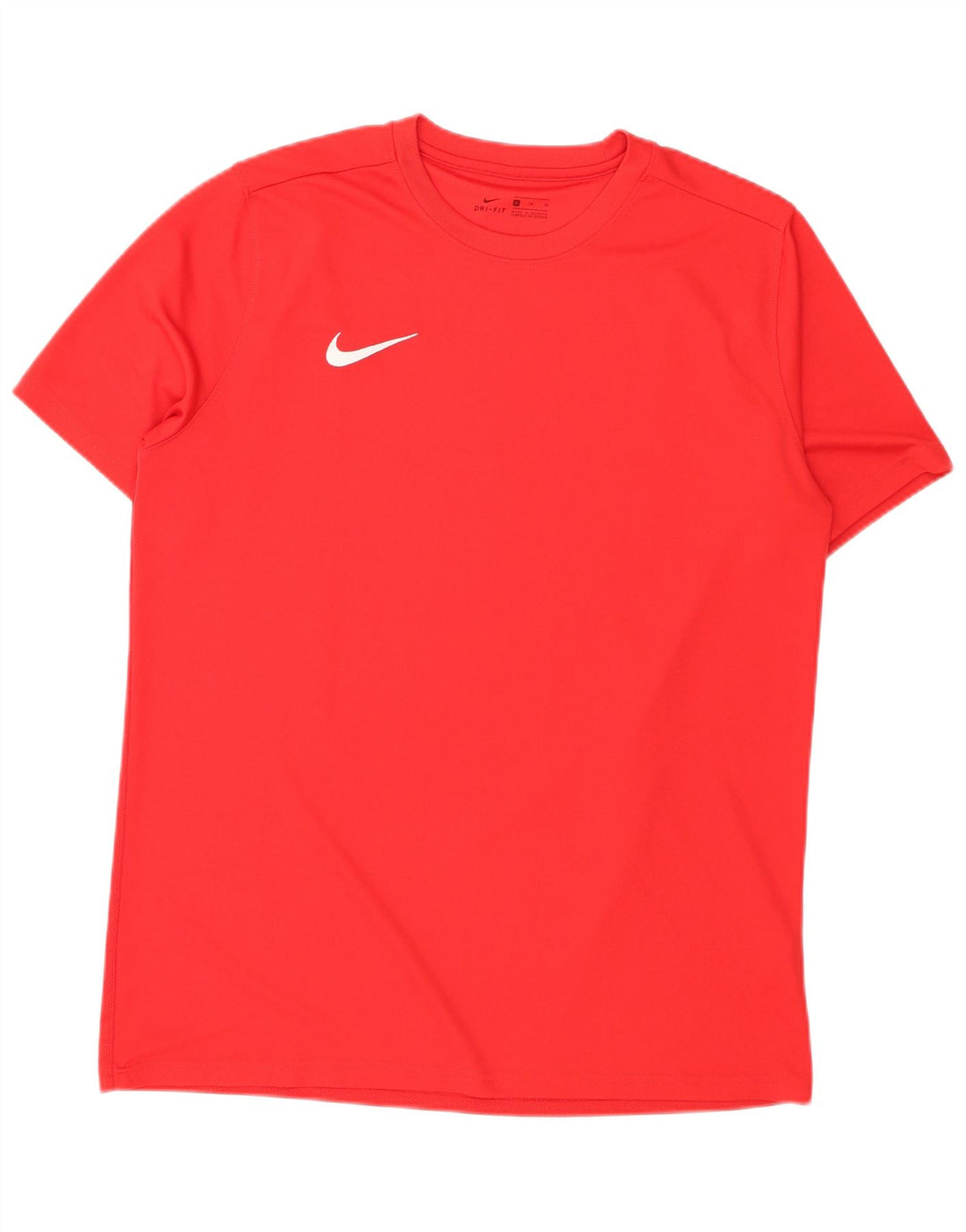 Camiseta Nike Dri Fit para hombre Top poliéster rojo mediano