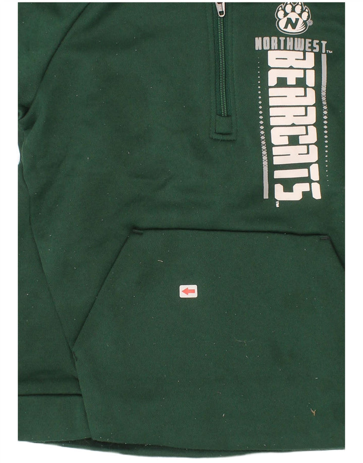 Russell Athletic - Sudadera con capucha para niño (2-3 años), color verde Poliéster
