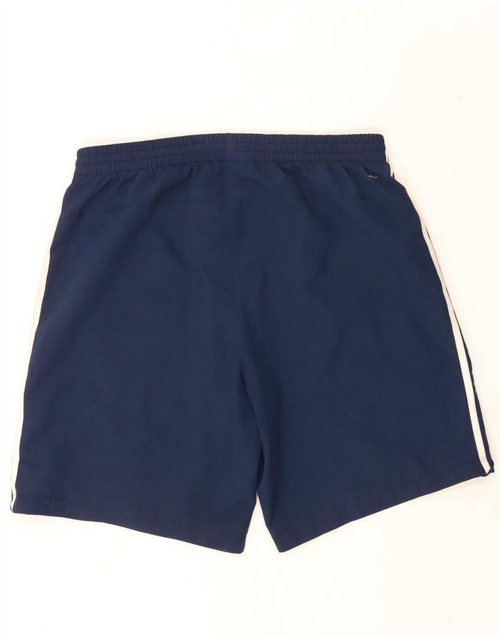 Adidas Mens Climalite Sport Shorts Grande Azul Marino Poliéster