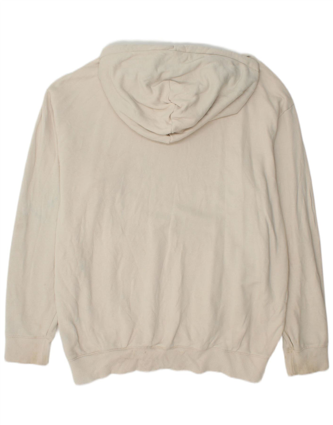 REEBOK Sudadera con capucha para hombre XL Blanco Algodón