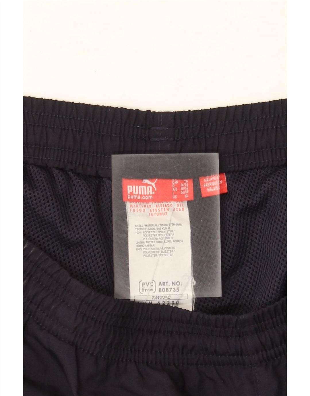 Puma Pantalones Capri Hombre XL Poliéster Azul Marino