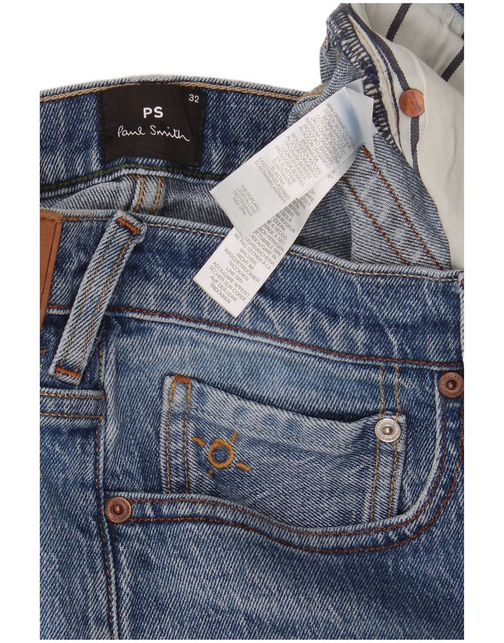 Vaqueros ajustados para hombre Paul Smith W32 L30 Algodón azul