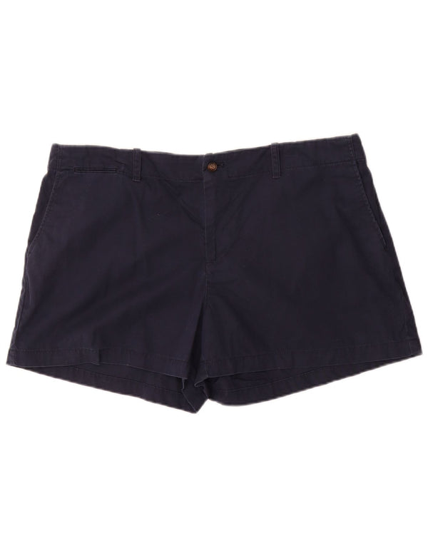 Polo Ralph Lauren Pantalones cortos chinos para mujer US 14 XL W36 Azul marino Algodón