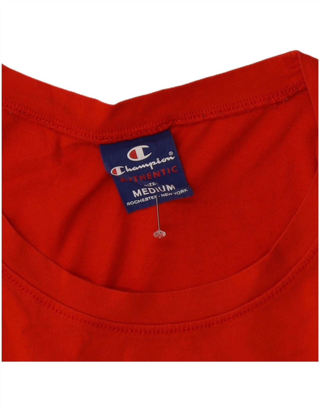 Champion Camiseta Gráfica para Mujer Top UK 44 Medium Rojo