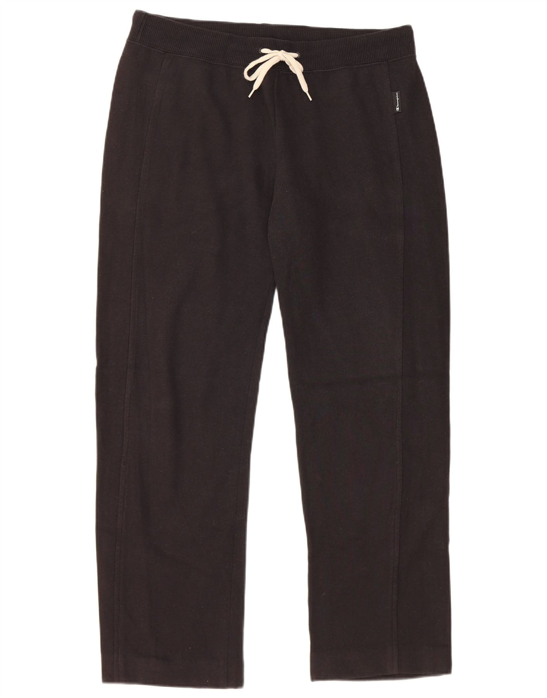 Champion Pantalón De Chándal Para Hombre Grande Negro Algodón
