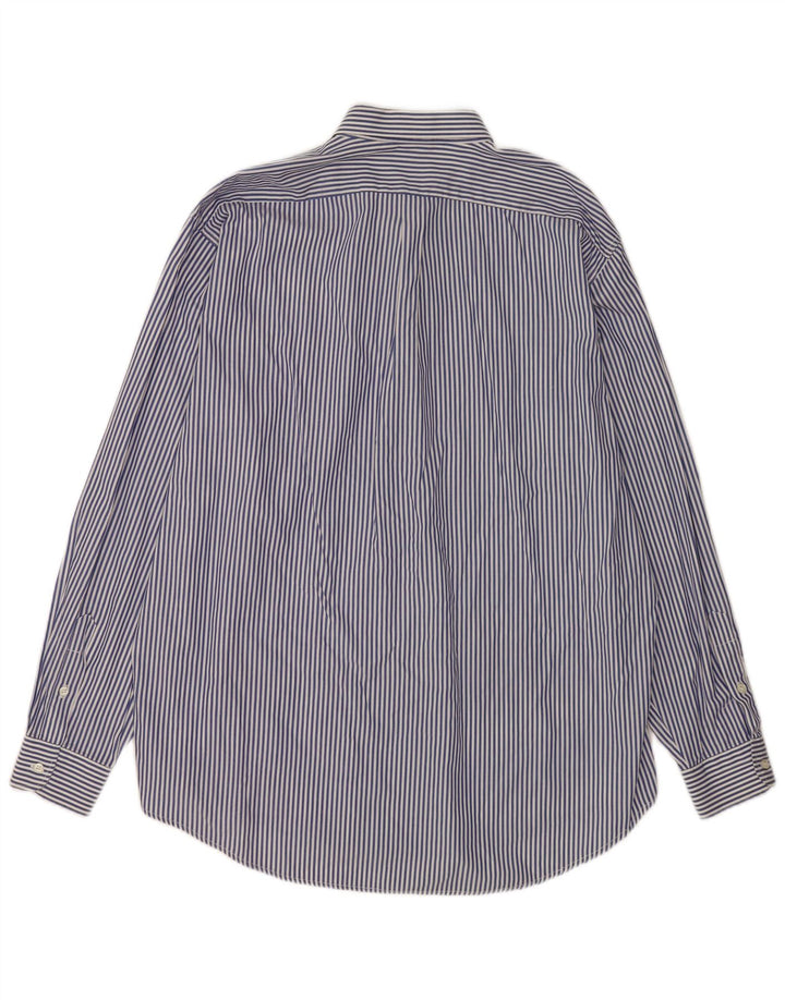 NANI BON Camisa para hombre Talla 42 Grande Azul Raya diplomática