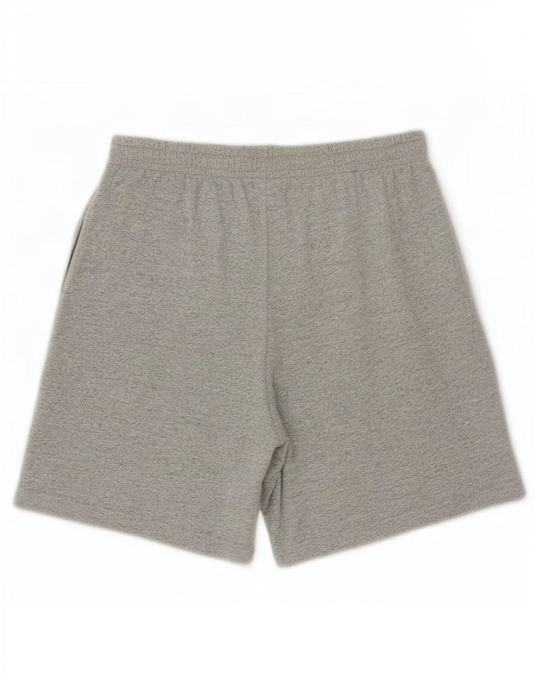 Champion Pantalones cortos deportivos para hombre de algodón moteado gris medio