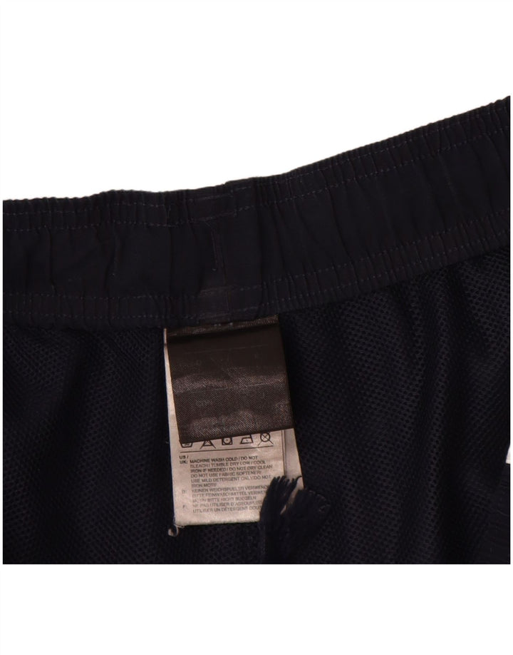 Adidas - Pantalones cortos deportivos para hombre, talla grande, poliéster, color azul marino