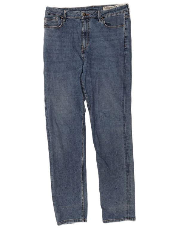 Marks & Spencer Jeans rectos Sienna para mujer UK 46 Large W34 L30 Azul