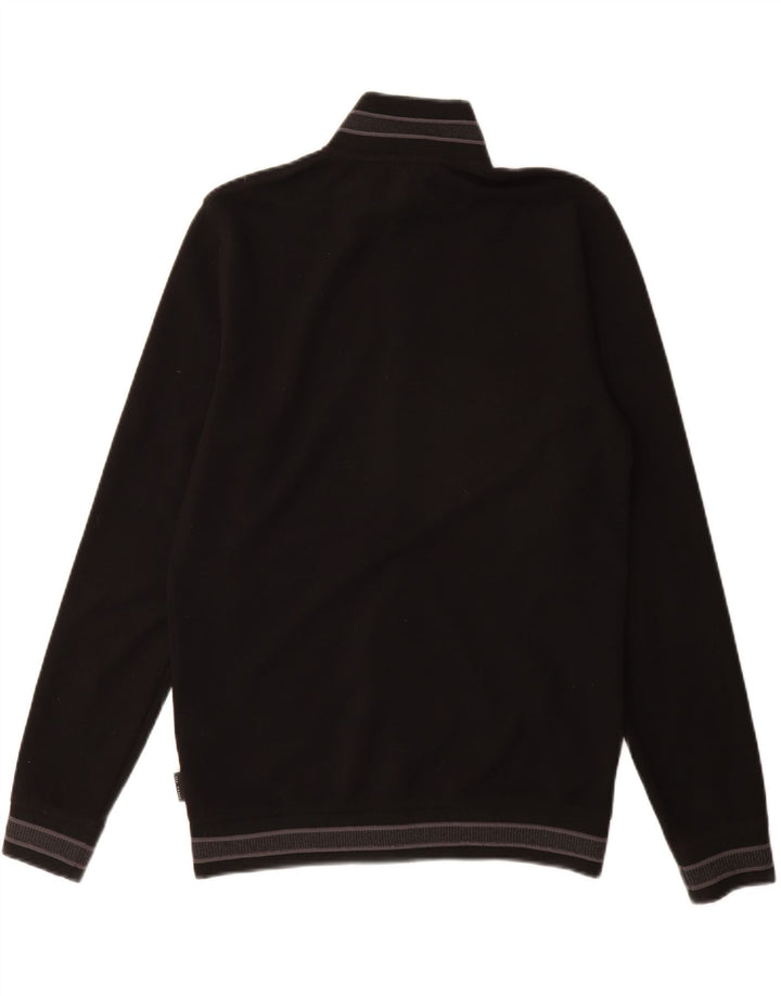 Ted Baker Chándal para hombre Chaqueta superior Talla 2 Pequeña Poliéster negro