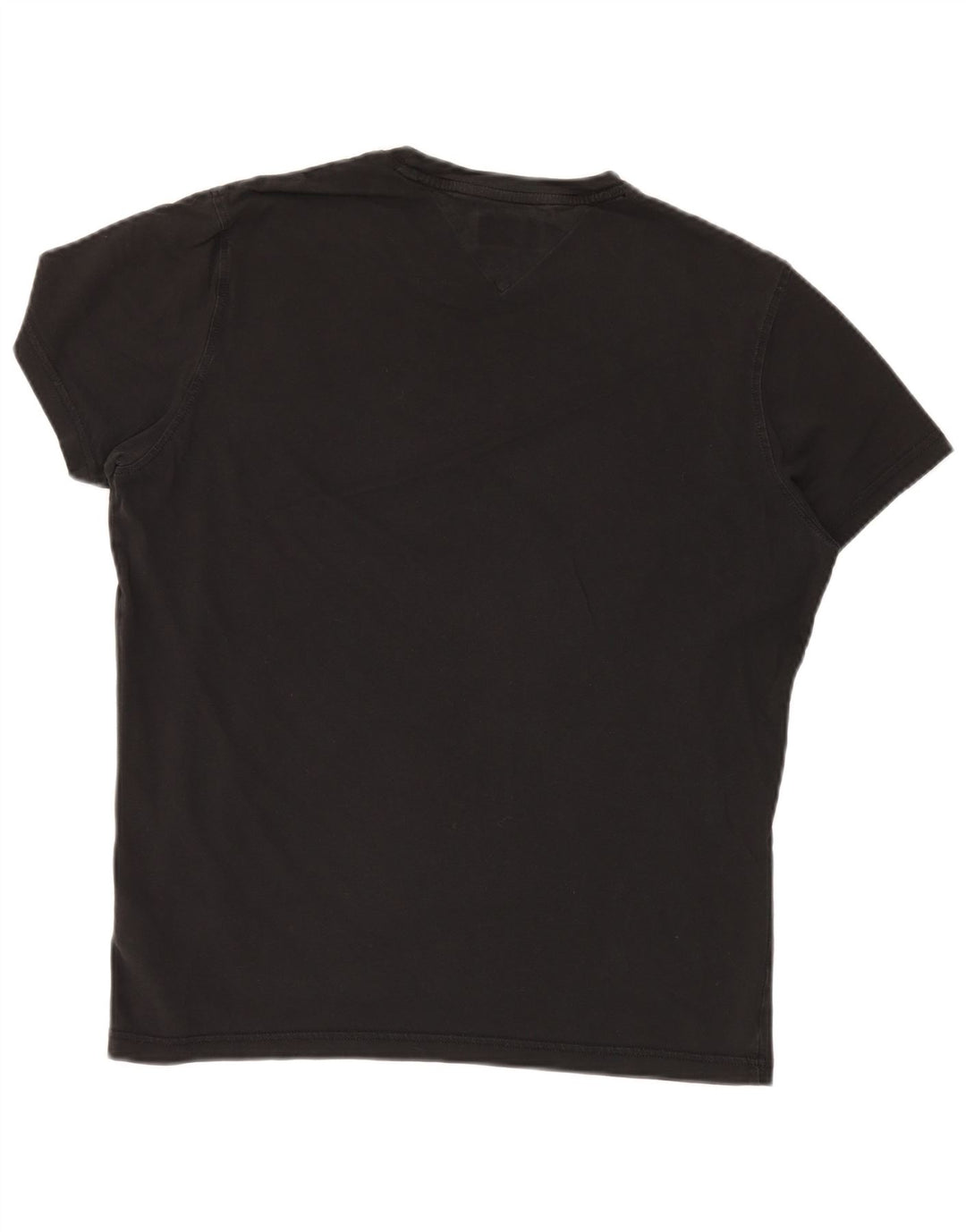 TOMMY HILFIGER Camiseta para hombre Top Medium Black Cotton