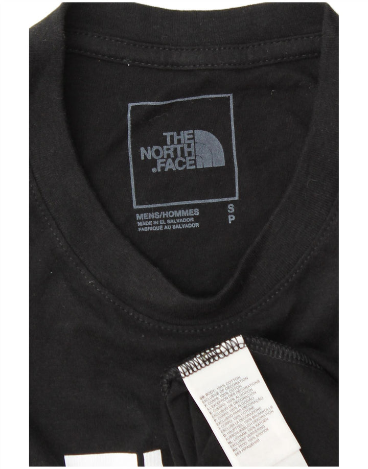 The North Face Camiseta gráfica para hombre Top Small Black Cotton