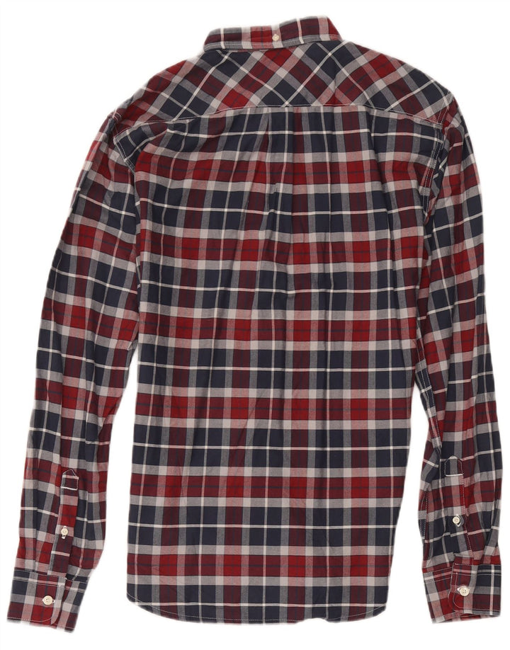 Levi's Camisa de corte estándar para hombre de algodón a cuadros multicolor mediano