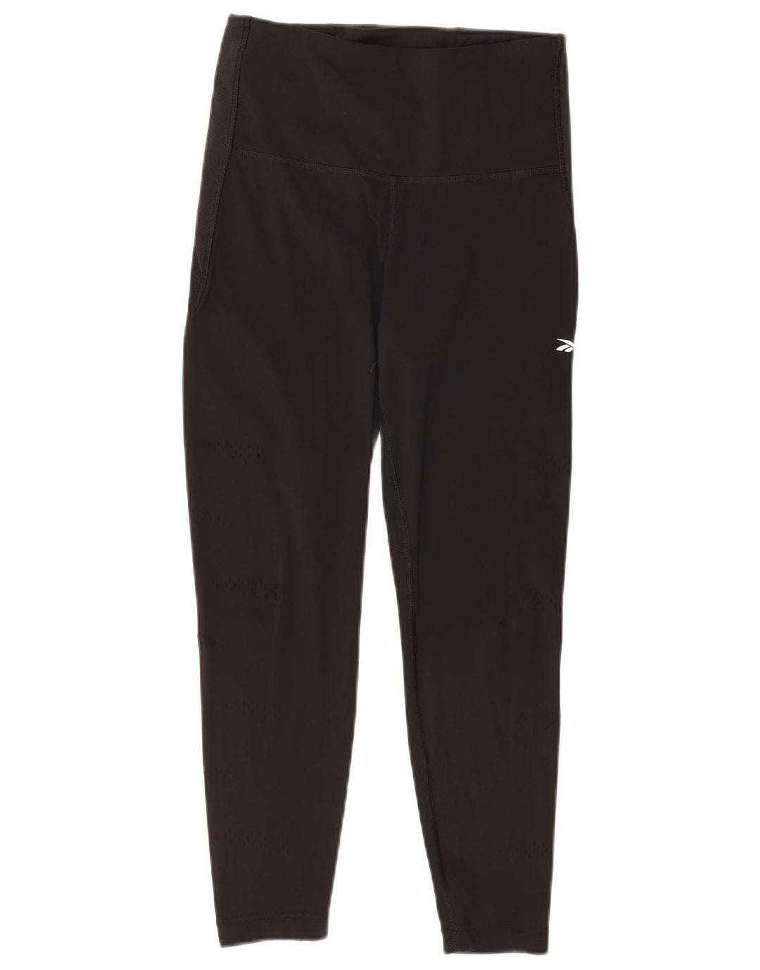 Leggings Reebok De Cintura Alta Para Mujer Pequeños Nylon Negro