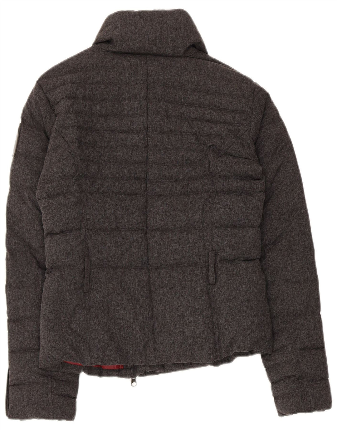 Bomboogie Chaqueta acolchada para mujer UK 10 Small Grey Nylon