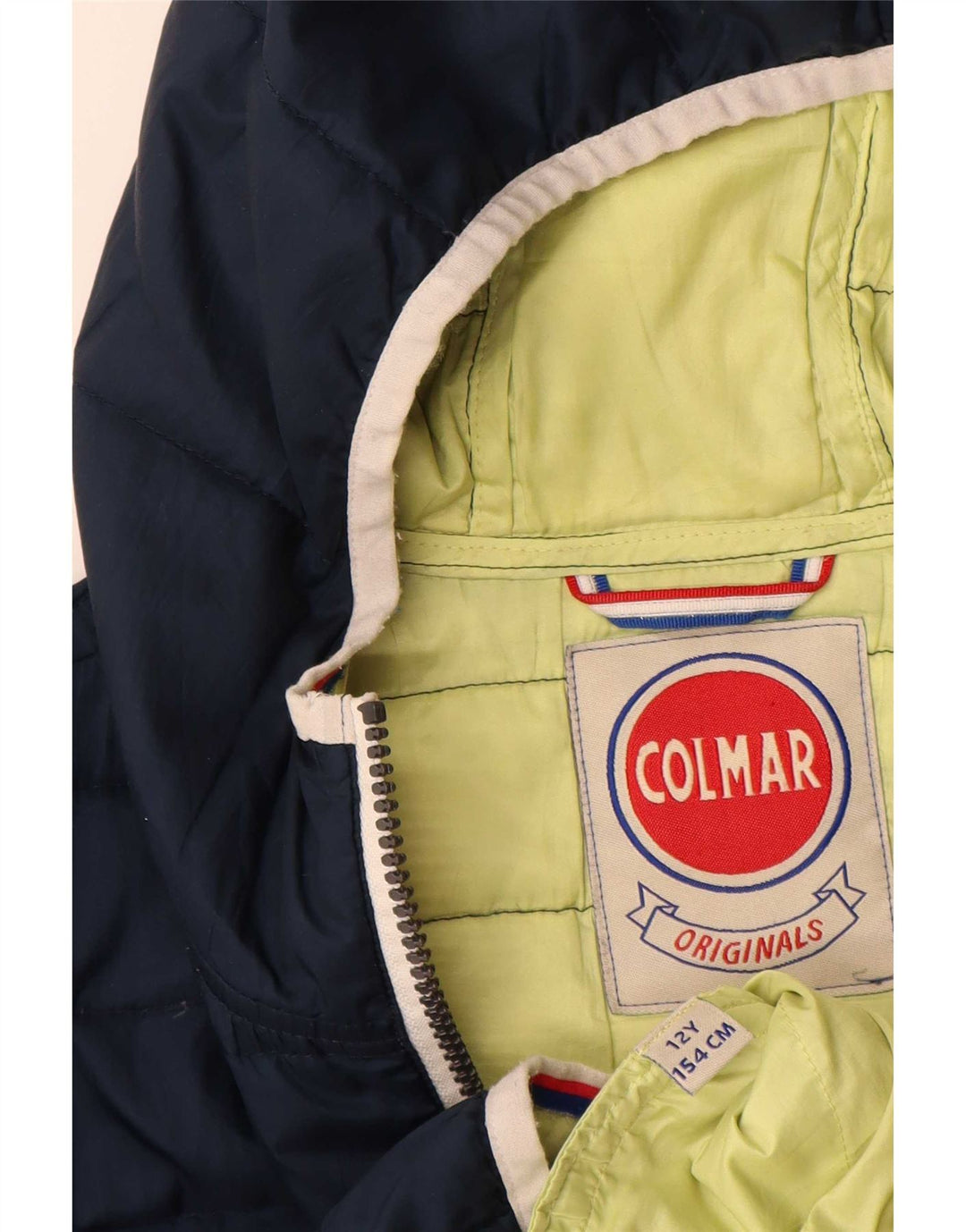 Colmar Chaqueta acolchada con capucha para niño 11-12 años azul marino