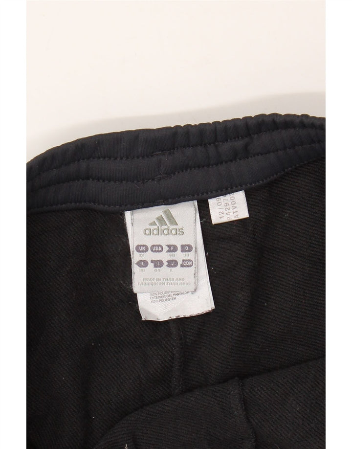 Adidas Pantalones de chándal para mujer Joggers UK 12 Poliéster gris medio