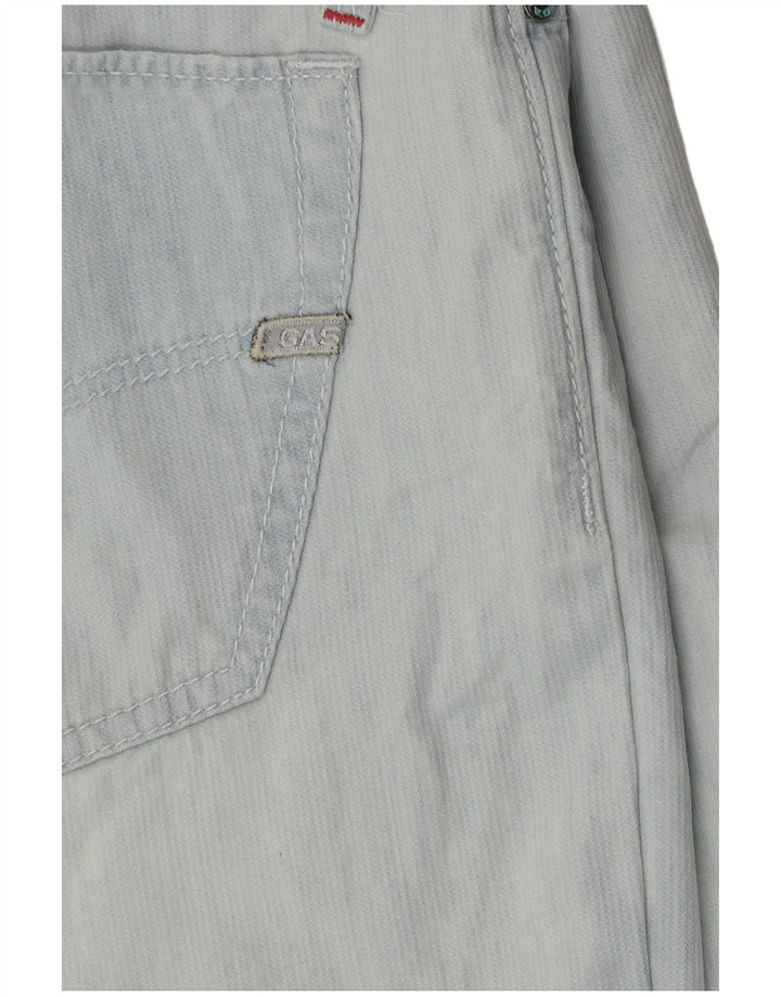 Shorts vaqueros para hombre Gas W29 Algodón azul medio