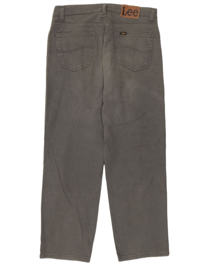 Vaqueros rectos Lee para hombre W34 L30 Gris