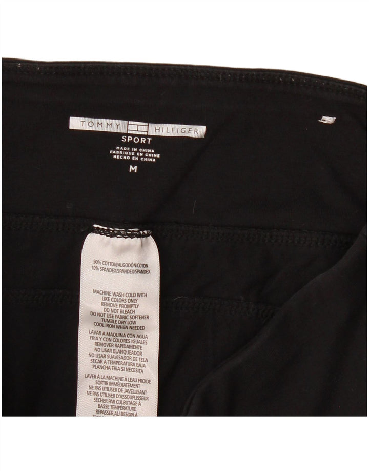 Tommy Hilfiger Leggings gráficos para mujer Reino Unido 12 Algodón negro mediano