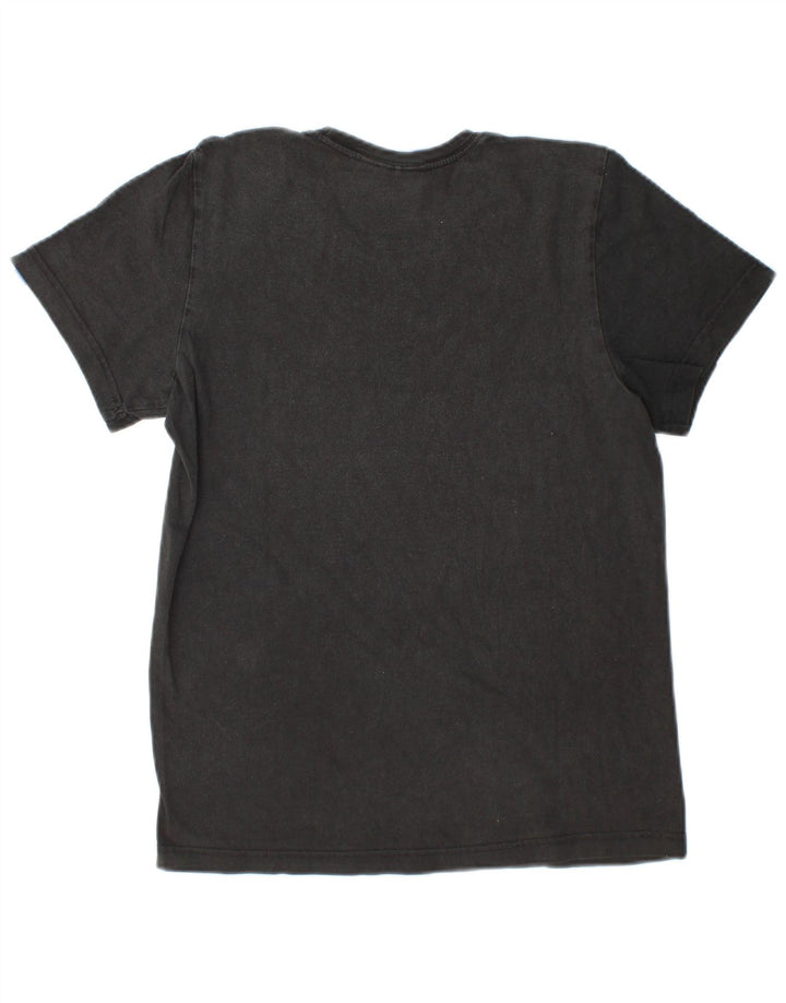 Adidas - Camiseta gráfica para hombre, talla pequeña, gris