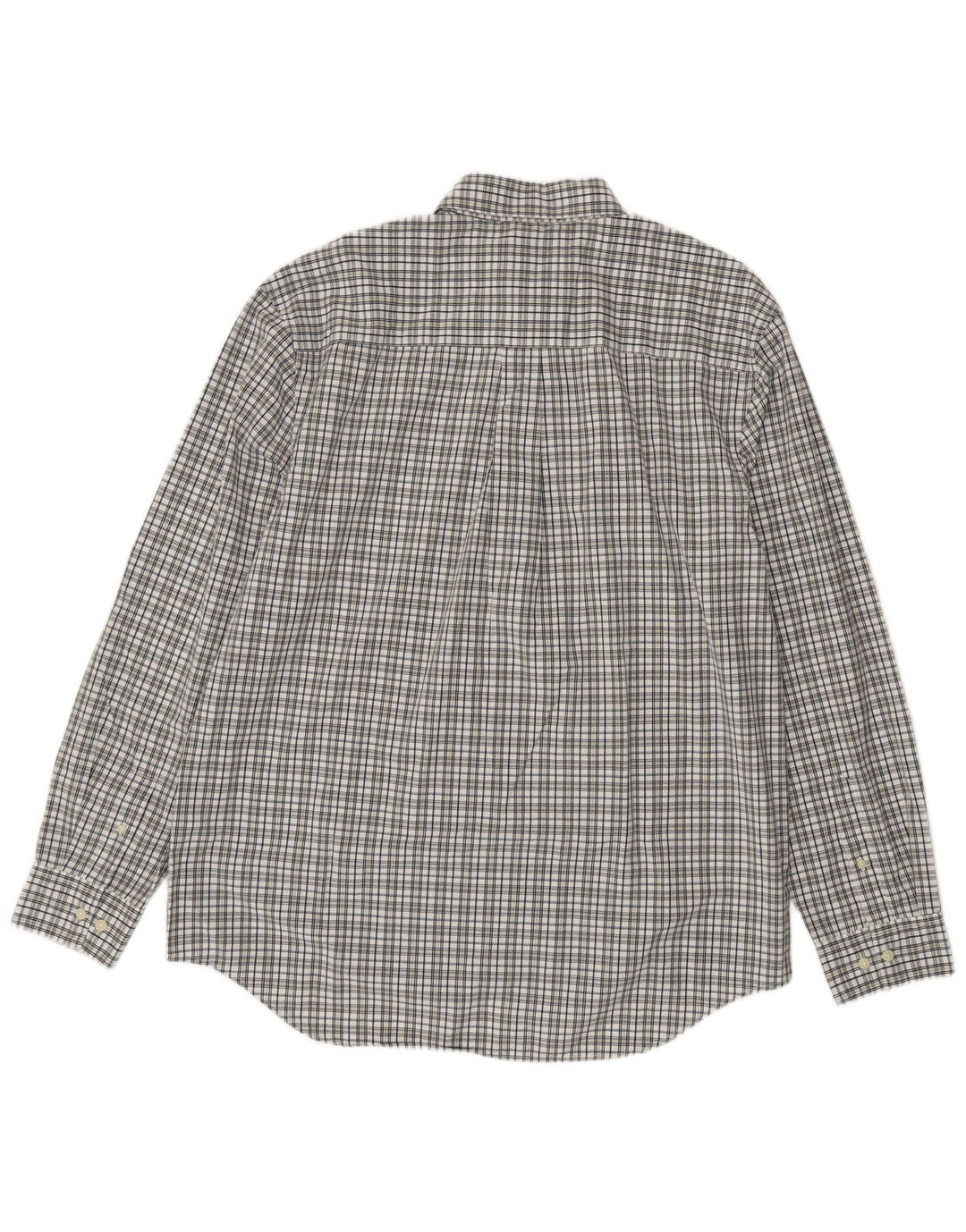 Camisa Timberland para hombre de algodón a cuadros blancos grandes