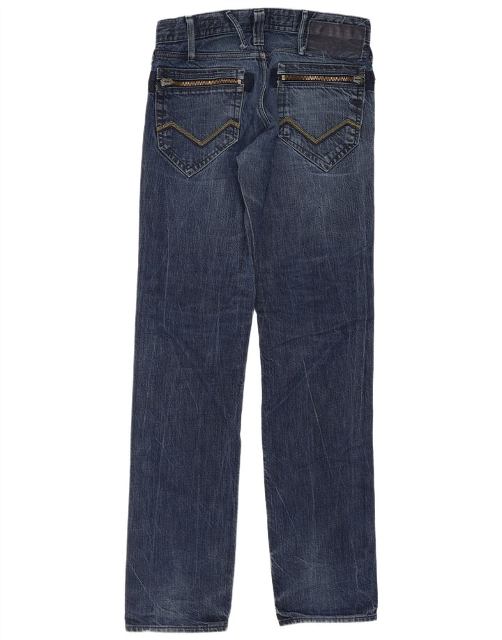 Vaqueros Rectos Liam Energe Mujer W31 L36 Algodón Azul