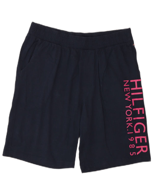 Tommy Hilfiger Shorts deportivos gráficos para hombre Algodón azul marino grande