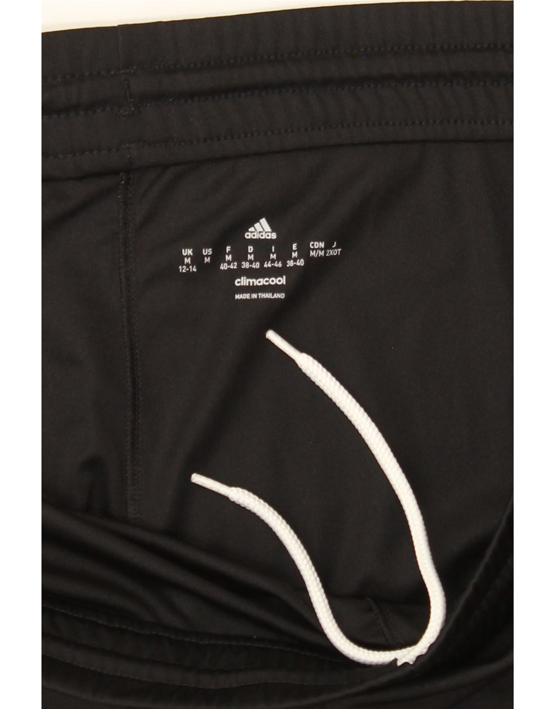 ADIDAS Mujer Climacool Sport Shorts UK 12/14 Mediano Negro