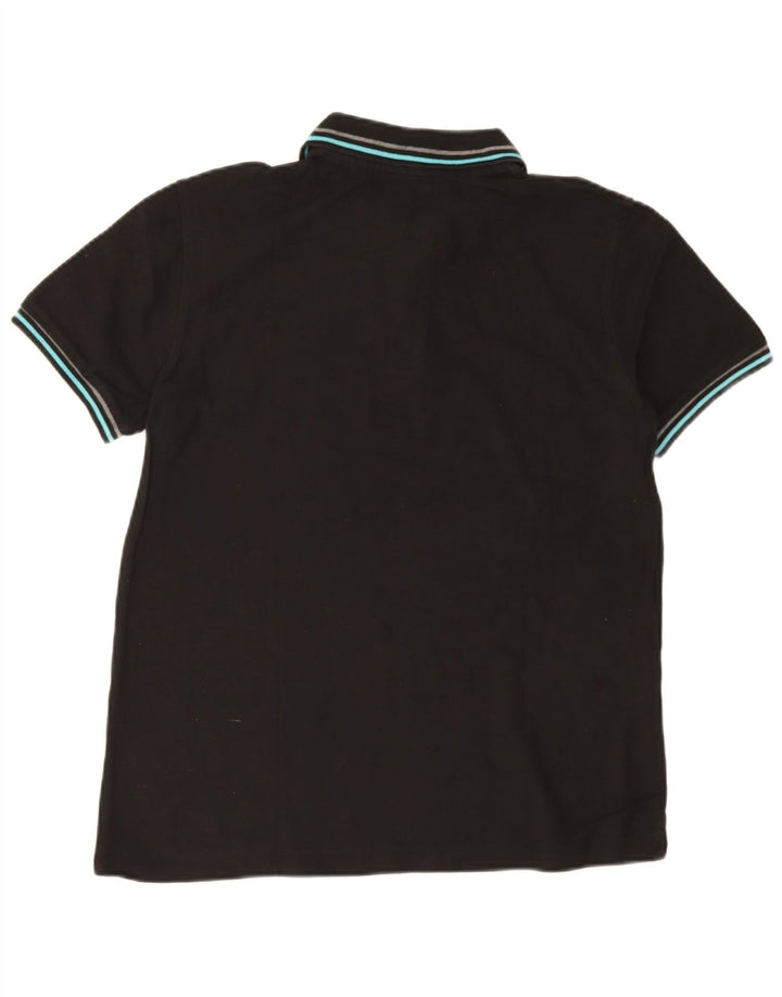 Lotto Life's Polo para Hombre, Mediano, Negro
