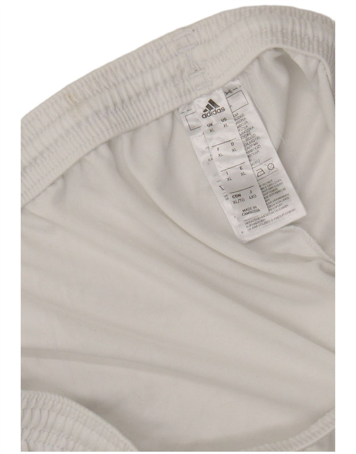 Adidas Hombre Aeroready Sport Shorts XL Blanco Poliéster