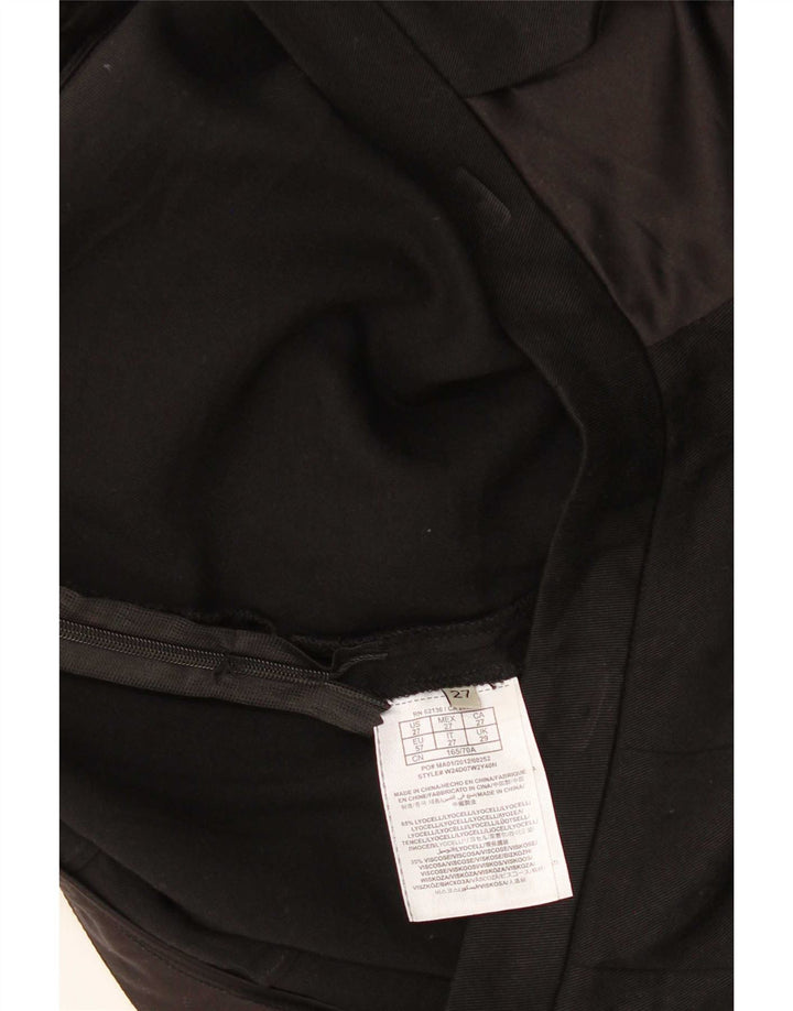 Minifalda Guess Mujer De Cintura Baja W29 Medium Black Lyocell