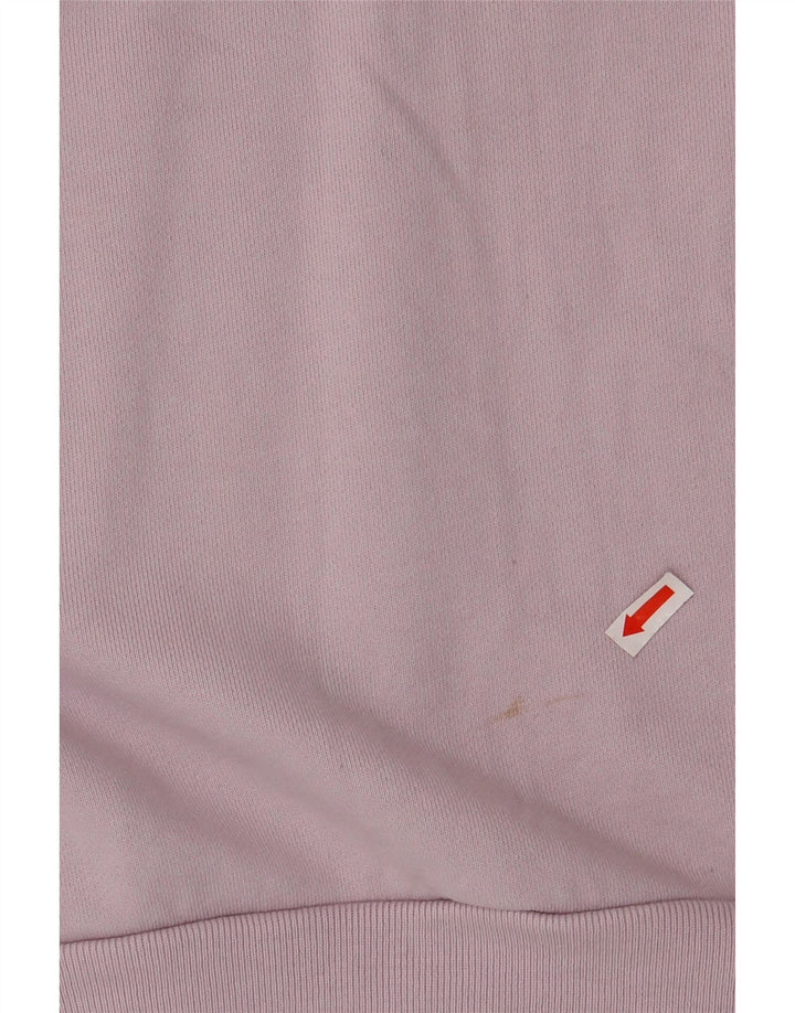 ALL SAINTS Sudadera con gráfico extragrande para mujer UK 10 Small Purple