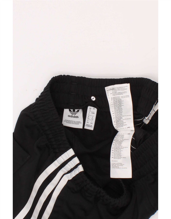 Adidas Pantalones cortos deportivos para mujer UK 8 Small Poliéster negro