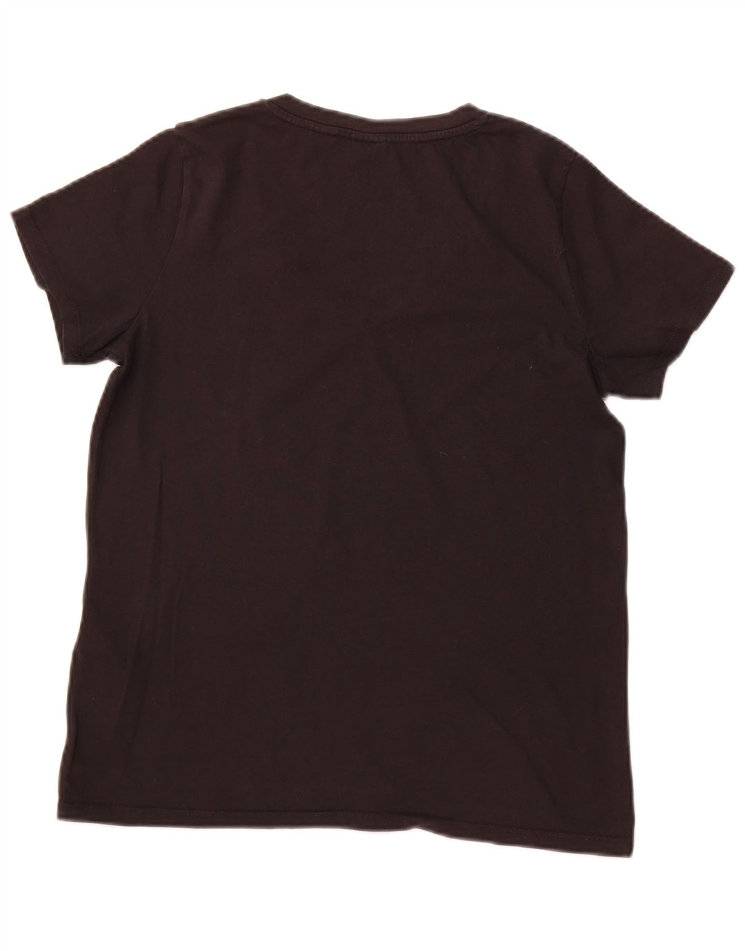 LEVI'S Camiseta para mujer Top UK 12 Medium Black Cotton