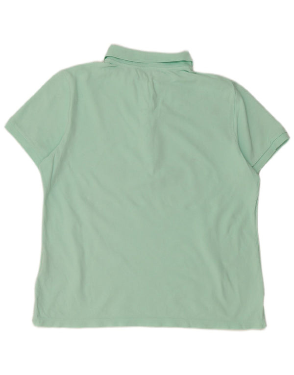 Benetton Polo Mujer ES 40 XL Algodón Verde