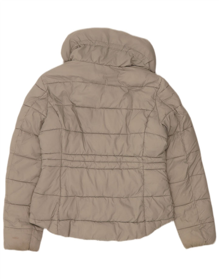 GUESS Chaqueta acolchada para mujer UK 46 Grande Poliéster beige