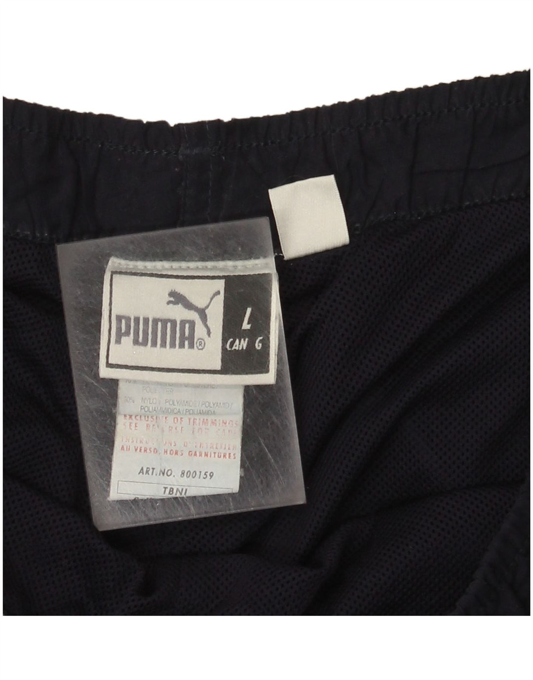 Puma - Pantalones de chándal para mujer, talla 40, talla grande, poliéster, color azul marino