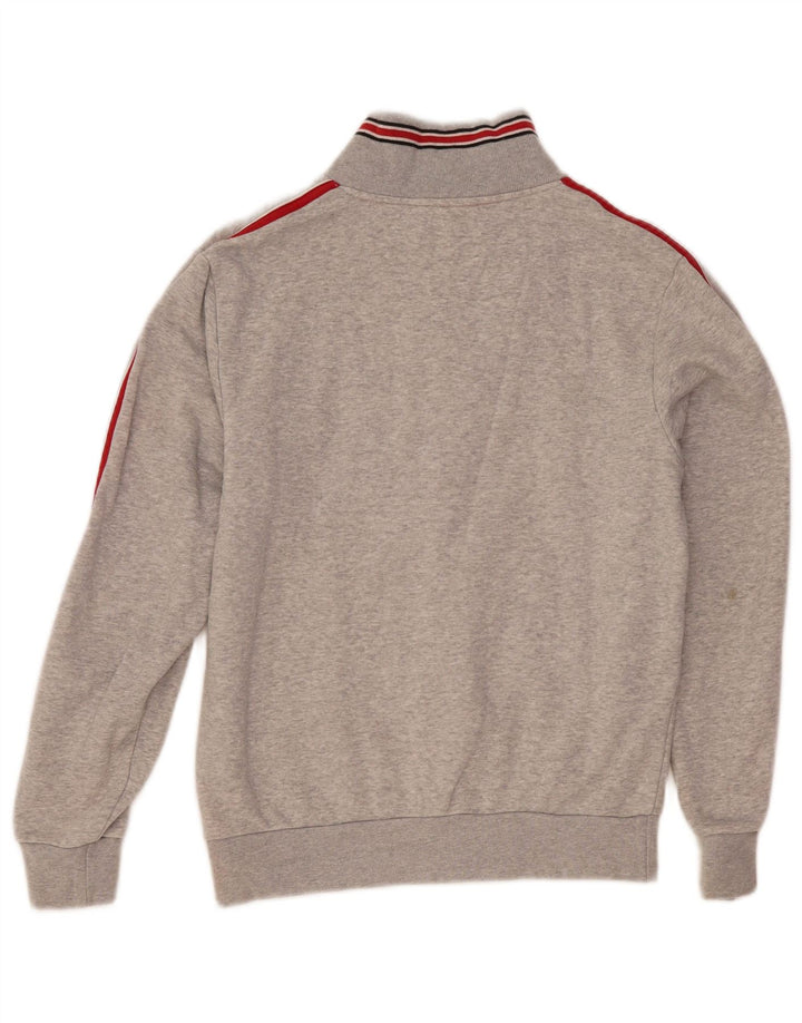 Ellesse - Chaqueta de chándal para mujer (talla 40), algodón moteado gris pequeño